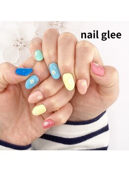 ネイル グリー(nail glee)/カラフル