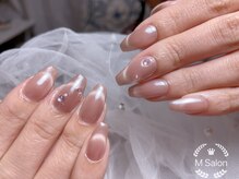 エム ネイルサロン(M)/マグネットフレンチ