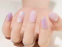 エムスラッシュ ネイル センター北店(M.SLASH)/うるツヤミラーネイル