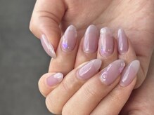 ネイルズカフェアン 飾磨店(nails cafe an)/hand : 4本 ART付け放題 ¥6600