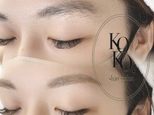 眉は印象を大きく変えるパーツ！アイブロウwax人気メニューです