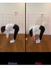 ヨモギ(YOMOGI)/ before/after【ピラティス】