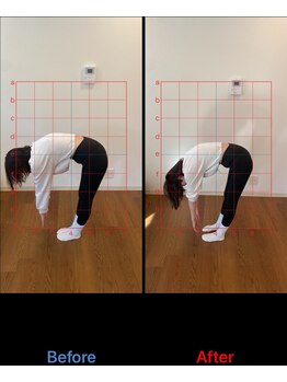 ヨモギ(YOMOGI)/ before/after【ピラティス】