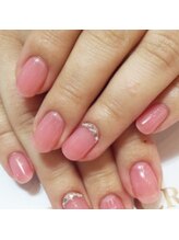 クリスタルネイル ボンベルタ橘店(CRYSTAL NAIL)/ワンカラーネイル