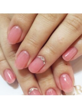 クリスタルネイル ボンベルタ橘店(CRYSTAL NAIL)/ワンカラーネイル