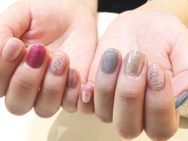 アシンメトリーネイル