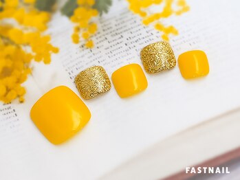 ファストネイル ロコ 志免店(FASTNAIL LOCO)/春のフットネイル【11893】