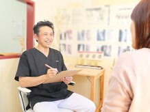 ヴォイス(Voice)の雰囲気（カウンセリング　姿勢チェックと現在お困りの症状をお聞きします）