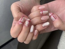 クレモアネイル 池袋西口店(CLEMORE NAIL)/チェック×マグネットネイル