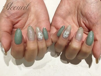 アクイユ 銀座店(ACCUEIL)/フラワーネイル