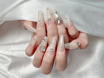 ティーアンドビー ネイルスタジオ(T&B NAIL STUDIO)/トレンドワンホンちゅるんネイル