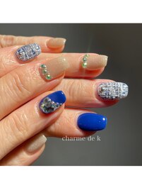 ツイードネイル