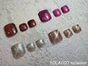 《★新規オフ無料》【FOOT】マグネットネイル ¥9000→¥8000