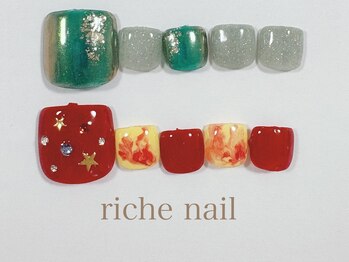 リッシュネイル 新百合ヶ丘店(riche nail)/Foot定額コース