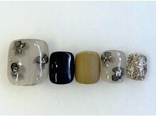 アイネイルズ 池袋店(I-nails)/インクフラワーフット
