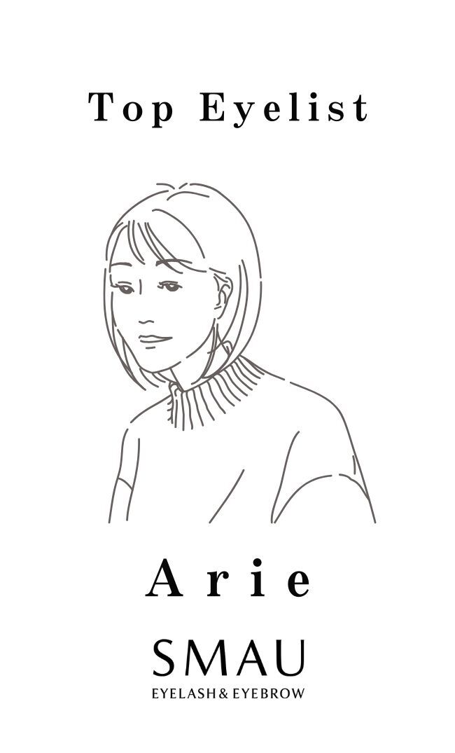 恵比寿店のアイブロウリスト Arie