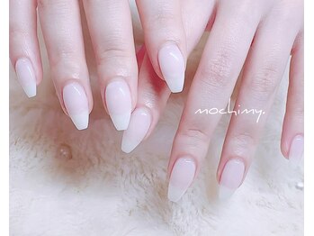 モチミィ(mochimy.)/＊透け感♪乳白色ネイル＊