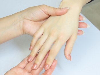 プロデュースネイル(Produce nail)の写真/深爪・小さい爪のお悩み解決！ウォーターケアで理想の指先へ導きます♪