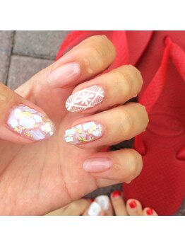 アイラッシュアンドネイル専門店 クラル(CURAR)/シェルネイル￥9980