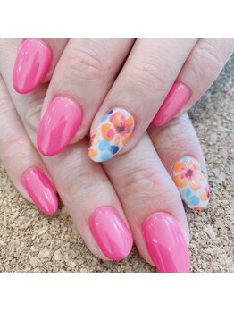 ヘアー アンド ネイル サプール(HAIR and NAIL SAPEUR)/春ネイル