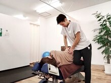 ぷらもーる梅屋敷整骨院/施術風景　【マタニティ整体】　