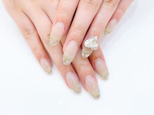 ネイルコレクション ベビーピンク(Baby Pink)/ジェル放題★ガラスフレンチ