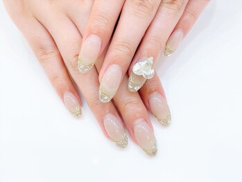 ネイルコレクション ベビーピンク(Baby Pink)/ジェル放題★ガラスフレンチ