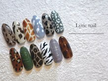 リリックネイル 本八幡店(LyricNail)/アニマル柄ネイル/ジェルネイル