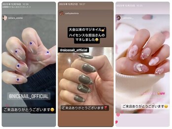ナイスネイル 自由が丘店/お客様Instagram