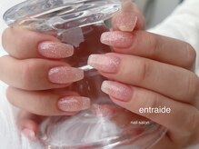 アントレッド(entraide)/ラメでつくるモテピンク♪