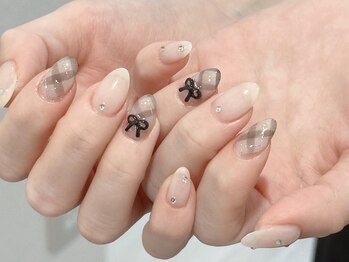 ルネネイル(Lune nail)/チェックネイル