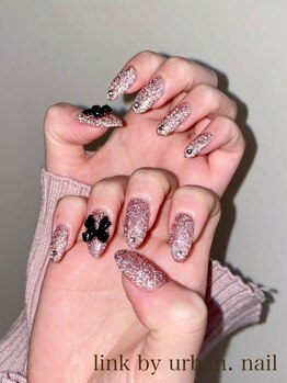 リンクバイアーバン(link by urban.)/ピンクフラッシュラメ