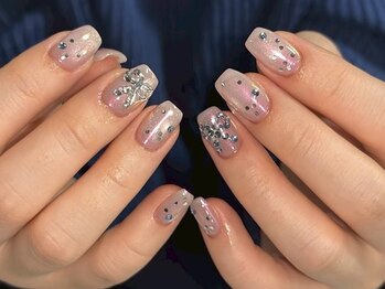 シオネイルサロン 下北沢2号店(sio.nailsalon)/パーツ込おまかせコース(90min)