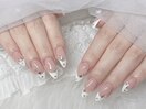 【Risa】フレンチネイル