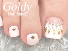 ネイルサロン ゴールディ(NAIL SALON GOLDY)/FOOTカジュアルコース