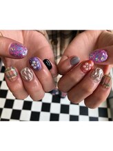 ジジ ネイル(ZIZI NAIL)/派手ネイル