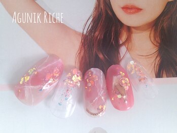 アグニークリッシェ(Agunik Riche)/【マーブルネイル】