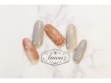 アモウズ(Amouz)/定額【テーマ:陶器ネイル】3