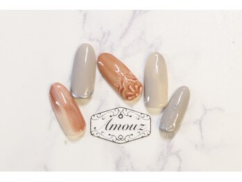 アモウズ(Amouz)/定額【テーマ:陶器ネイル】3