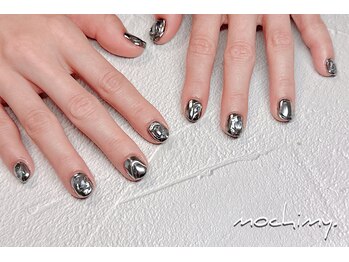 モチミィ(mochimy.)/*ぷくぷくシルバーミラー