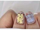 推し3Dネイル