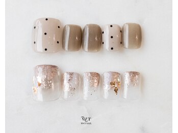 ダブティーネイル(W &T Nail)/R7.0FOOTWTシンプルデザイン