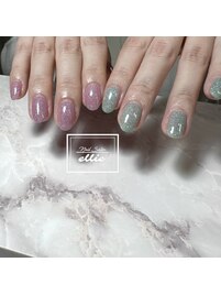 ちぐはぐネイル