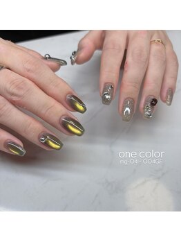 エンズネイル(O’s nail)/アシンメトリーネイル