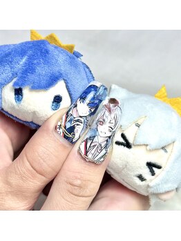 レイネイル 岐阜茜部店(RAY NAIL)/推し×痛ネイル