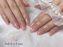 シンプルワンカラーネイル♪