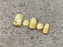 カラ ネイル 中津店(calla nail)/オータムフラワーアート