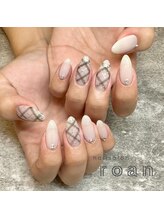 ロアンネイル(roan nail)/チェックネイル