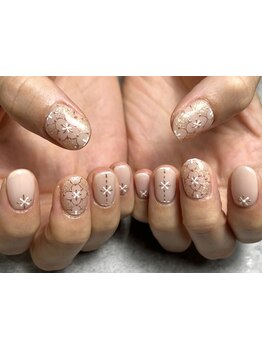 手描きアートが得意なサロン