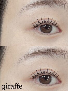 ジラフ(giraffe)の写真/【韓国アイドル風の束感×目力UPが実現!!】韓国風まつ毛パーマでマスカラなしでもトレンドまつげが叶う♪